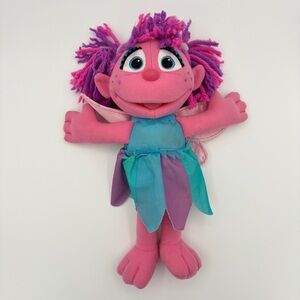 Sesame Street Abby Cadabby Talking Fairy Plush Doll Hasbro 2010 12" Works